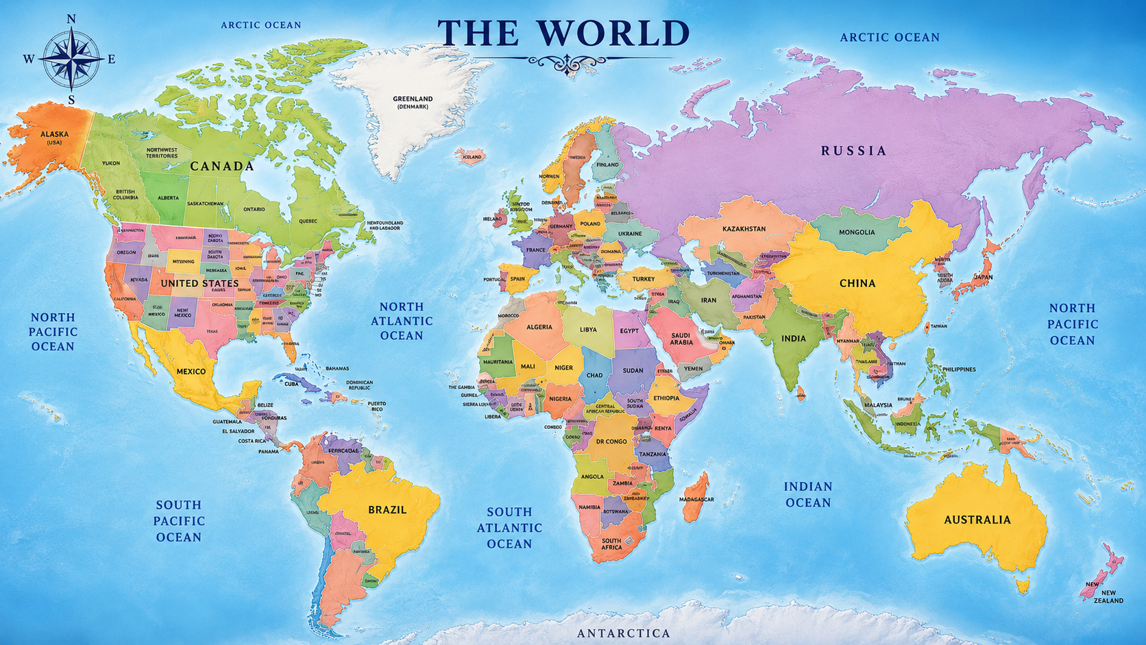 World map